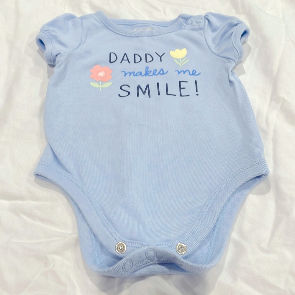 Garanimals Onesie “Daddy makes me smile”